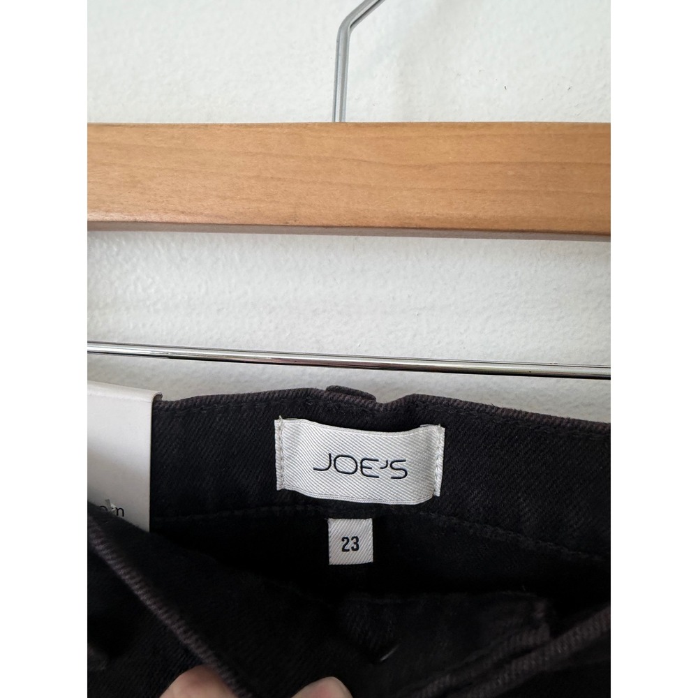 Joe's Jeans The Blake High Rise Wide Leg Crop (Black Wash) Women's Size 23 NWT - Picture 3 of 5